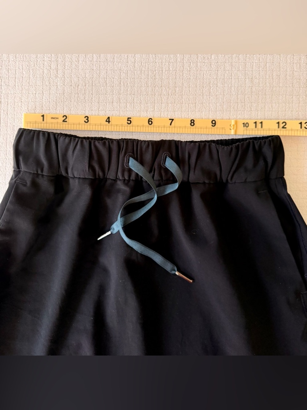 Lululemon Black Athletic Skirt Size 4 High Rise Drawstring Golf Performance - Picture 6 of 8
